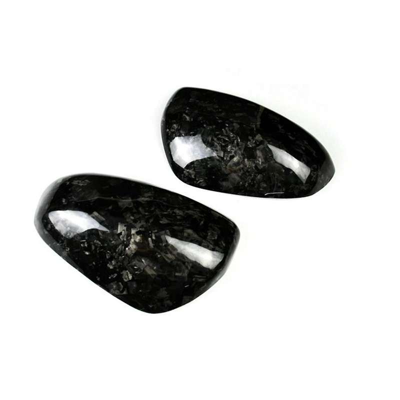 Car Carbon Fiber Rearview Mirror Cover for 370Z Z34 2009-2019 Forging Pattern Side Mirror Cover Fram