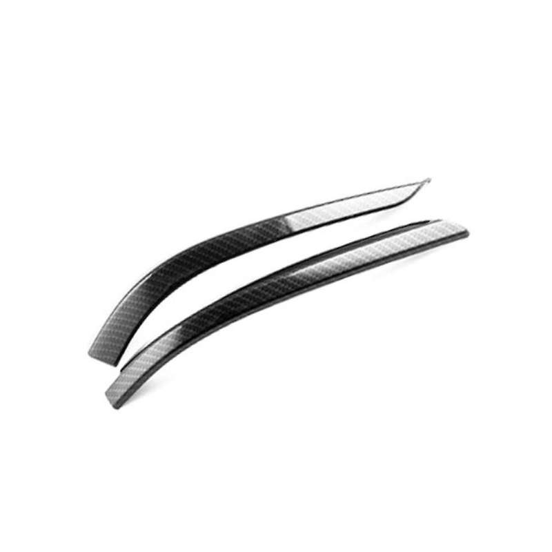 Car Carbon Fiber Side Rearview Mirror Trim Frame Cover Exterior Mirror Stickers for 10th Gen 2016-2