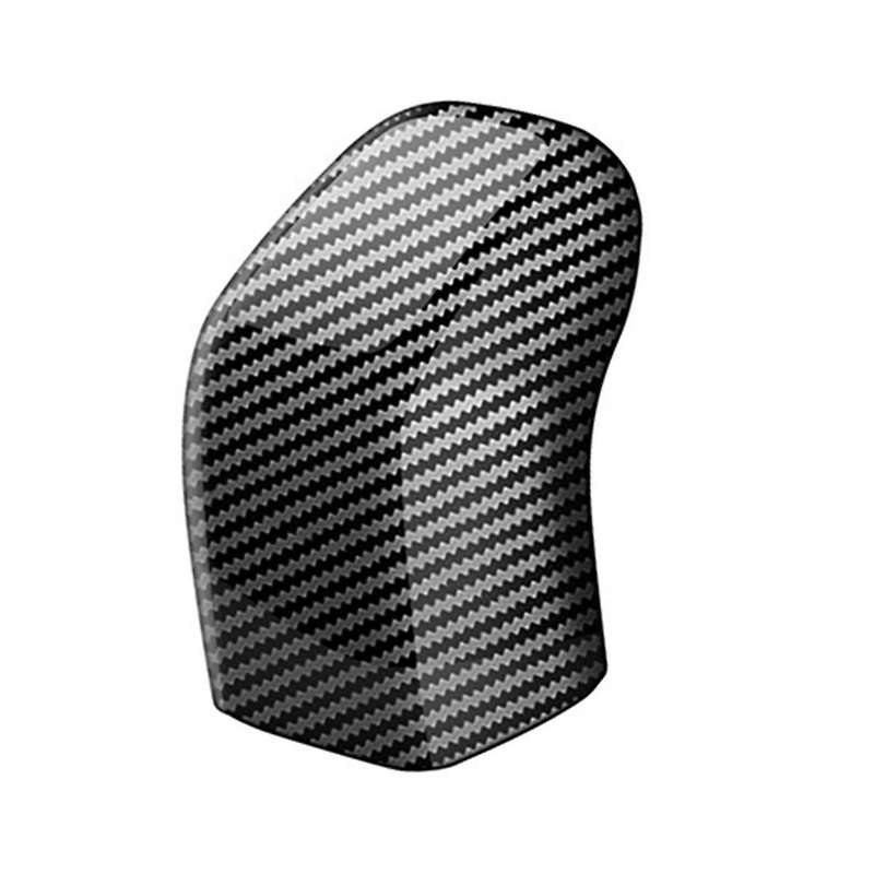 Car Carbon Fiber Shift Knob Cover Gear Head Cover Trim for Prius 60 Series 2020-2023 Interior Acces