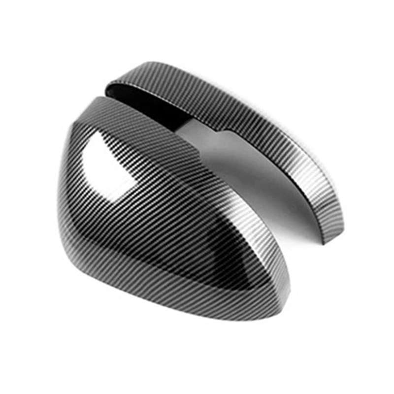 Car Carbon Fiber Side Door Rear View Mirror Decoration Sticker Cover Trim Accessories for 2022 2023