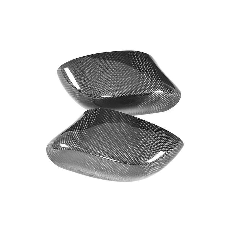 Car Carbon Fiber Rearview Side Wing Mirror Covers Protector Right Rearview Mirror Covers for  Z4 E8