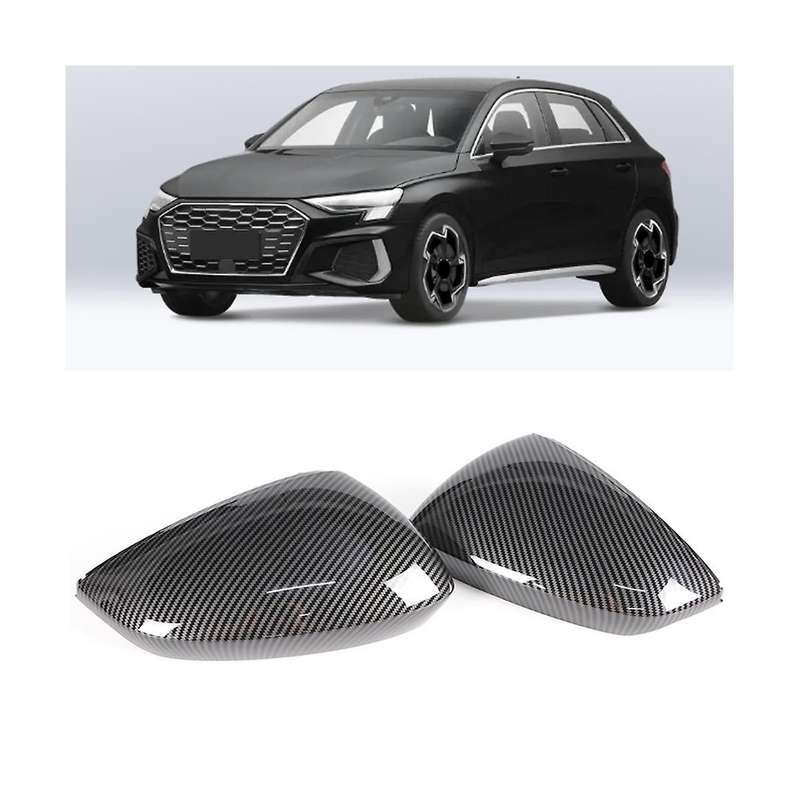 Car Carbon Fiber Side Mirror Cover Wing Mirror Shell Housing for A3 S3 Rs3 8y 2021-2023
