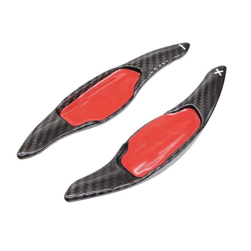 Car Carbon Fiber Steering Wheel Shift Blade Paddle Shifter Extension for Paddle Shift Trim
