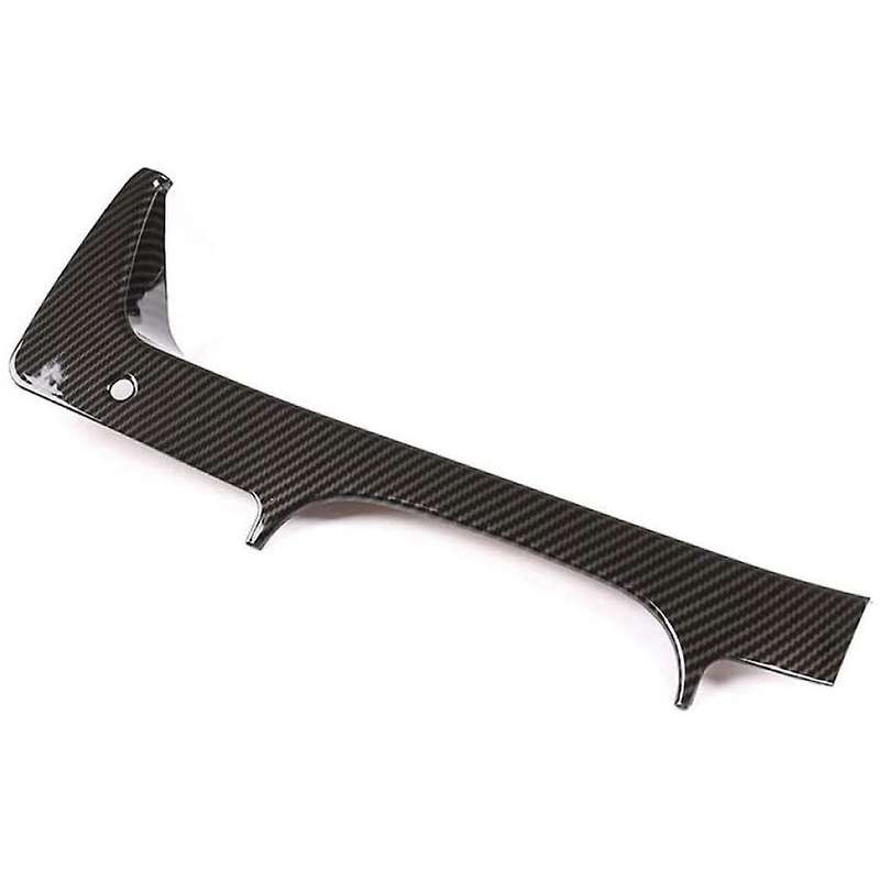 Car Carbon Fiber Steering Wheel Dashboard Panel Cover Frame Trim for C Class W204 2011 2012 2013