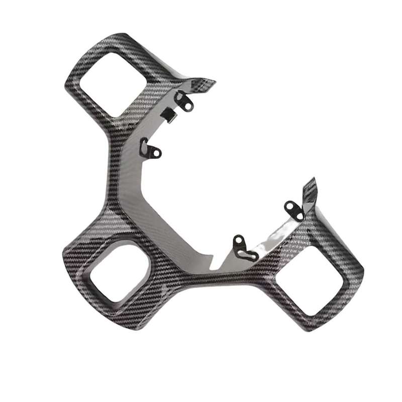 Car Carbon Fiber Steering Wheel Panel Cover Trim for Ram 1500-5500 2013-2019 5nn22gfaaa Car Accessor