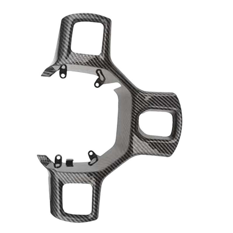 Car Carbon Fiber Steering Wheel Panel Cover Trim for Ram 1500-5500 2013-2019 5nn22gfaaa Car Accessor