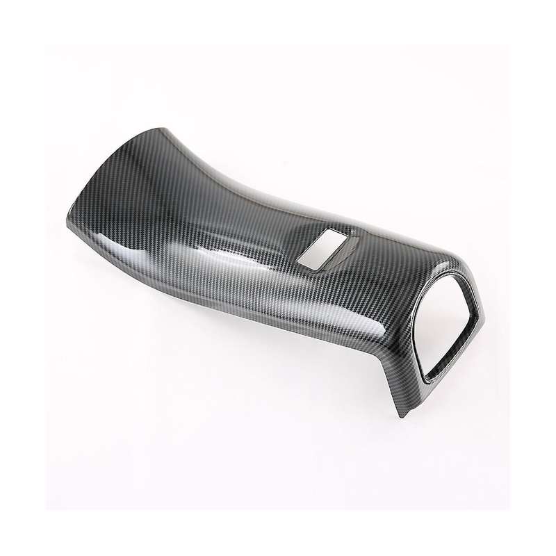 Car Carbon Fiber Style Armrest Box Rear Frame Trim Cover Sticker for Dolphin Atto1 Ea1 2022 2023