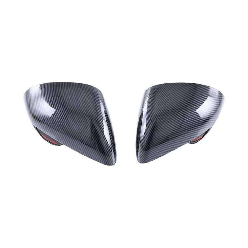Car Carbon Fiber Style Door Side Mirror Cover Trim Sticker for Dolphin Atto1 Ea1 2022 2023