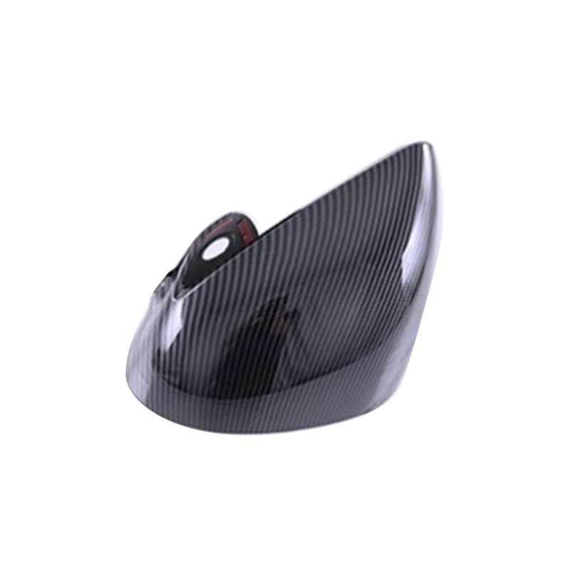 Car Carbon Fiber Style Door Side Mirror Cover Trim Sticker for Dolphin Atto1 Ea1 2022 2023