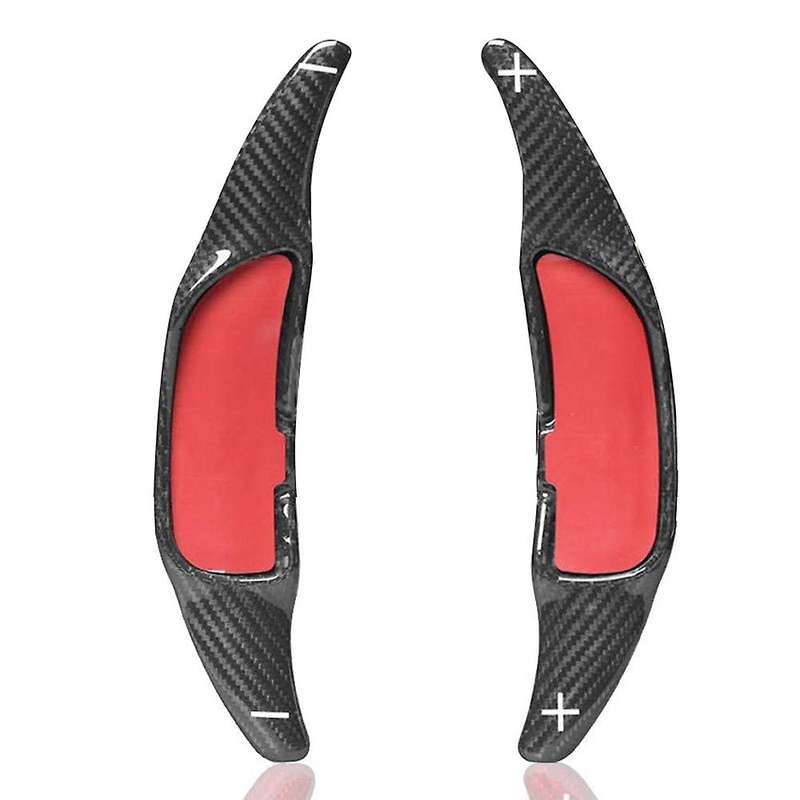 Car Carbon Fiber Steering Wheel Shifter Gear Paddle Extension Fit for A45 C63 2015-2018 Accessories