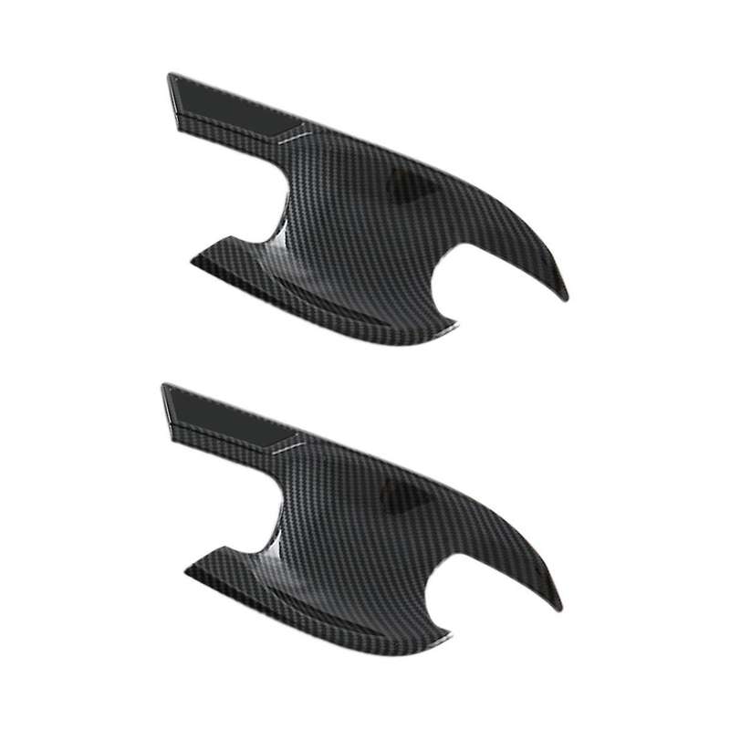 Car Carbon Fiber Style Exterior Door Bowl Cover Decoration Accessories for Land Cruiser Lc300 2022