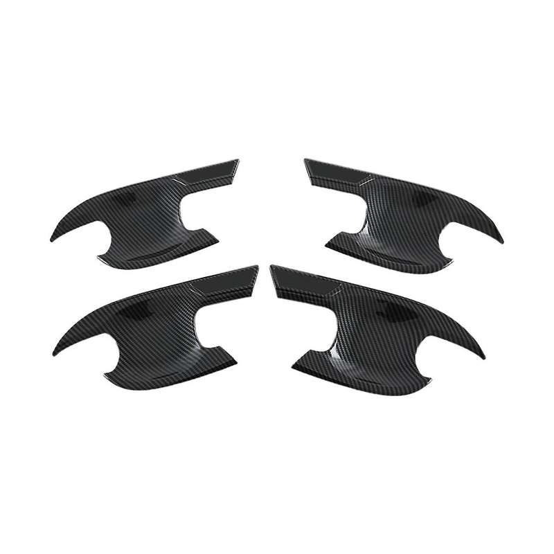 Car Carbon Fiber Style Exterior Door Bowl Cover Decoration Accessories for Land Cruiser Lc300 2022