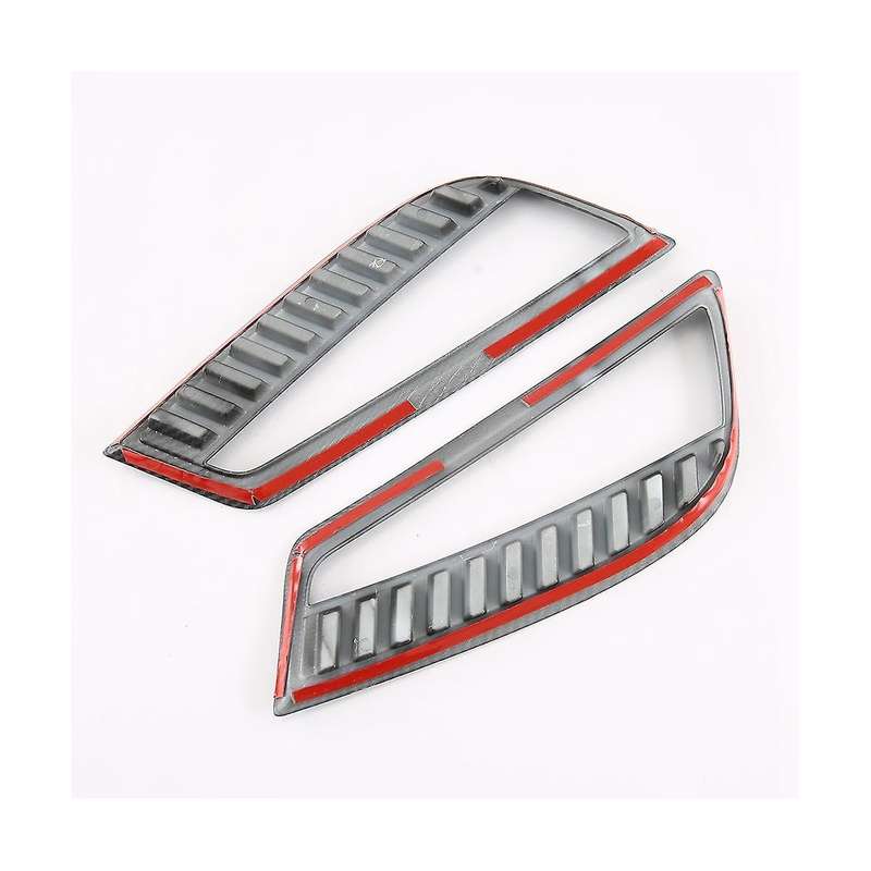 Car Carbon Fiber Style Rear Fog Light Lamp Frame Trim Stick for Dolphin Atto1 EA1 2022 2023