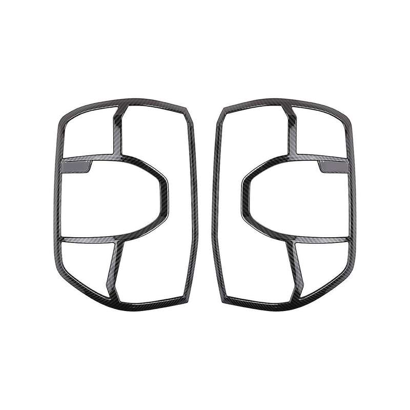Car Carbon Fiber Style Rear Fog Light Lamp Frame Trim Stick for 2023+ Car Accessories