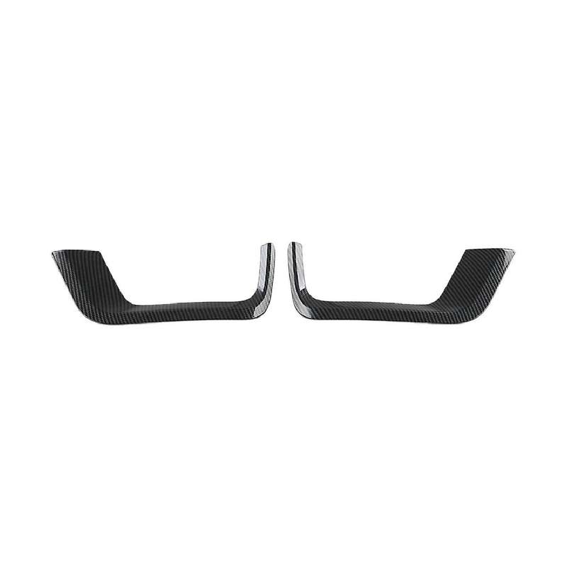 Car Carbon Fiber Style Front Fog Light Frame Protection Lamp Cover Trim for Land Cruiser Lc300 2022