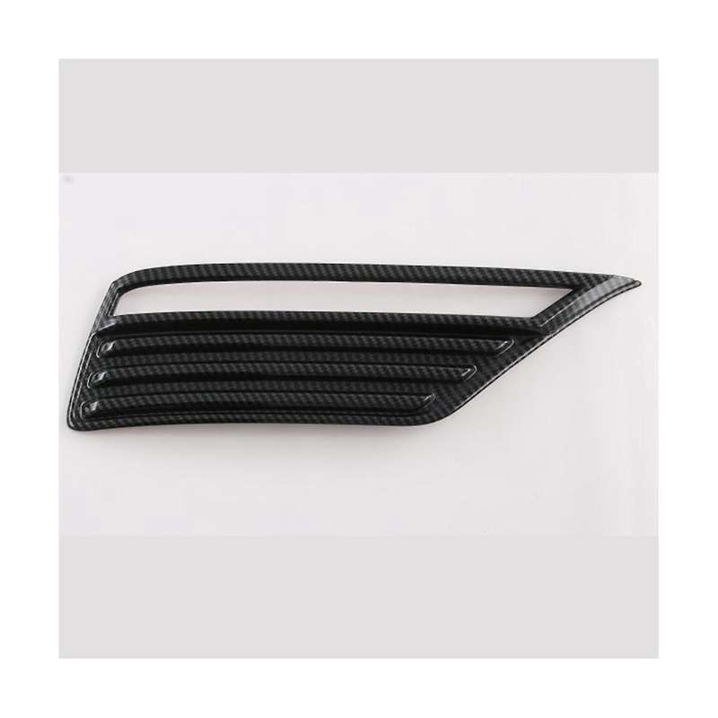 Car Carbon Fiber Style Rear Fog Light Frame Protection Lamp Cover Trim for Land Cruiser Lc300 2022
