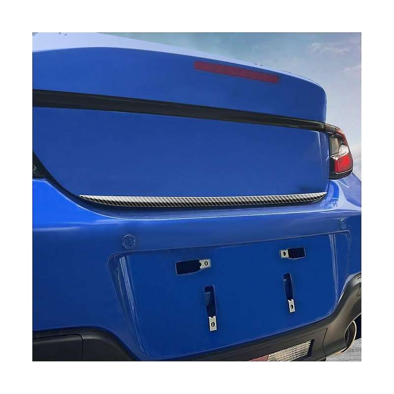 Car Carbon Fiber Trunk Decoration Trunk Automotive Exterior Decoration Accessories for Brz Zd8 2021