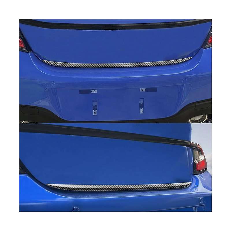 Car Carbon Fiber Trunk Decoration Trunk Automotive Exterior Decoration Accessories for Brz Zd8 2021
