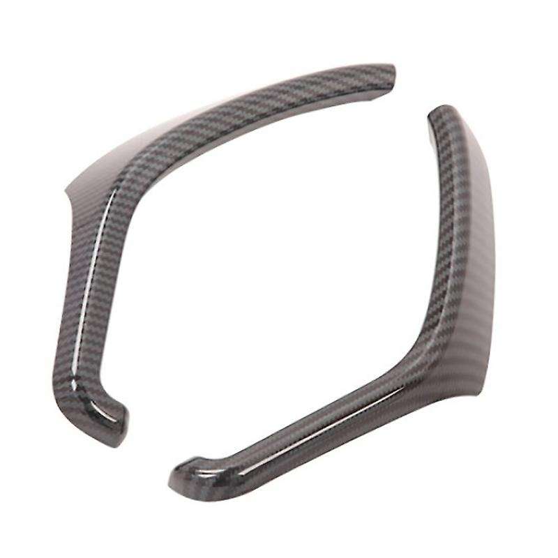 Car Carbon Fibre Steering Wheel Dashboard Trim Side Instrument Cover Trim Frame Accessories for 2020