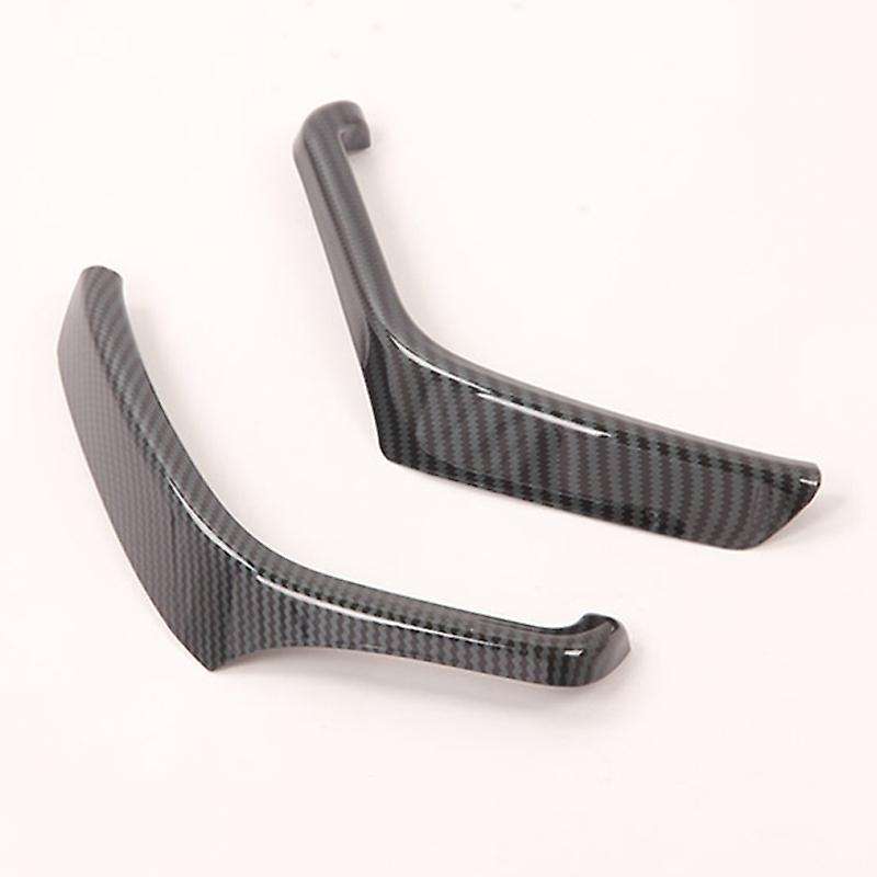 Car Carbon Fibre Steering Wheel Dashboard Trim Side Instrument Cover Trim Frame Accessories for 2020