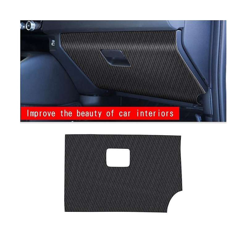 Car Carbon Leather Storage Glove Box Protector Pad Anti- Pad Anti-dirty Mat Cover for Xrv -v Vezel
