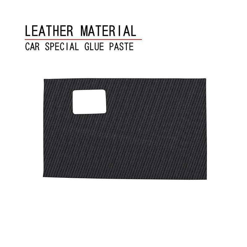Car Carbon Leather Storage Glove Box Protector Pad Anti- Pad Anti-dirty Pad Mat for 2022+ Rhd
