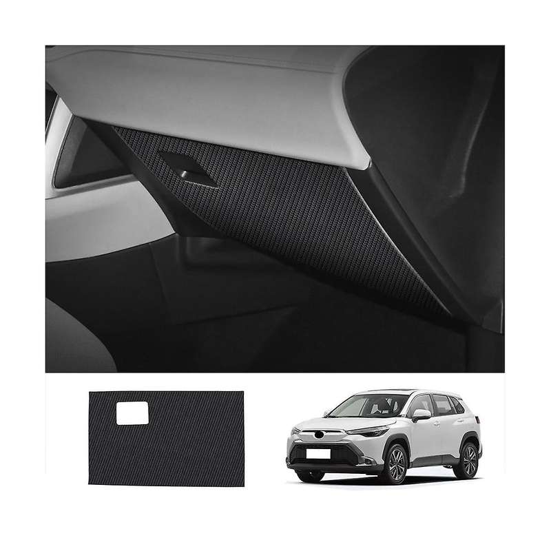 Car Carbon Leather Storage Glove Box Protector Pad Anti- Pad Anti-dirty Pad Mat for 2022+ Rhd