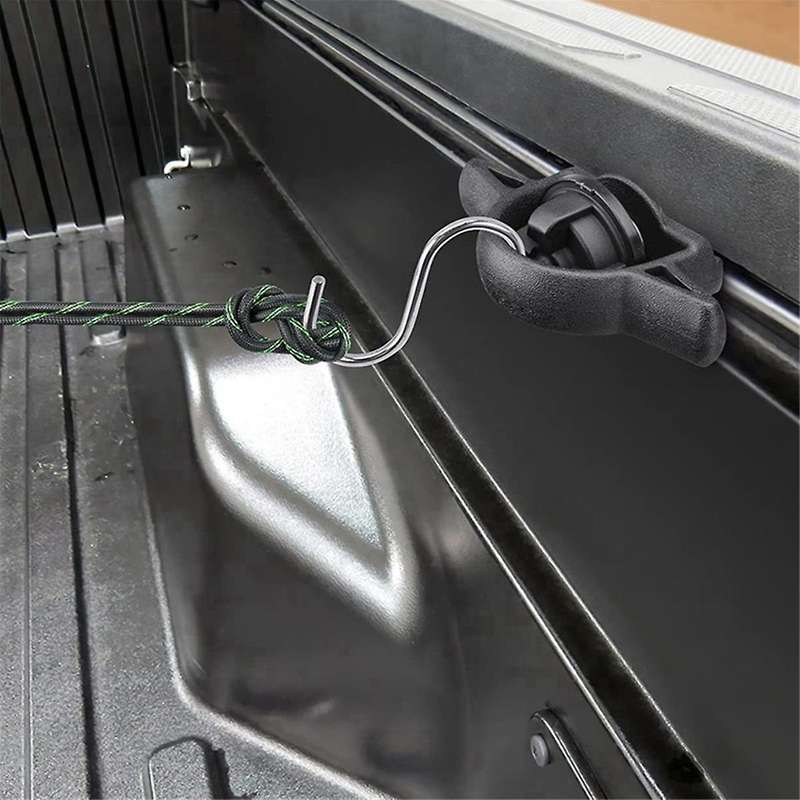 Car Cargo Box Anchor Rear Bucket Handle for Deck Rail Twist Locking Bed Cleat Tie-down Pt278-35112