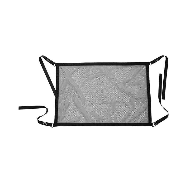 Car Ceiling Cargo Net Pocket, Adjustable Car Ceiling Storage Net, Double Layer Mesh Car Roof Organi