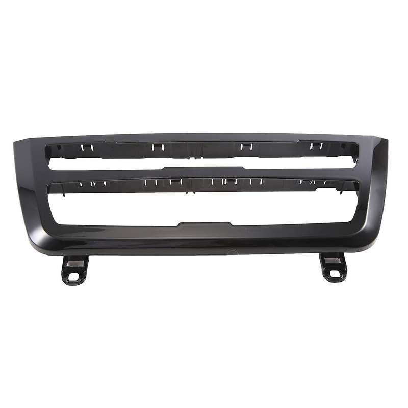 Car Center Air Conditioning Panel AC Instrument Panel Trim Cover for 3 Series 4 Series F30 F35,Black