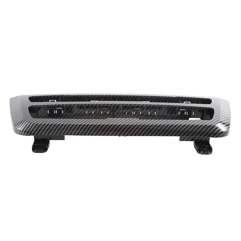 Car Center Air Conditioning Panel AC Instrument Panel Trim Cover for 3 Series 4 Series F30 F35,Carbo