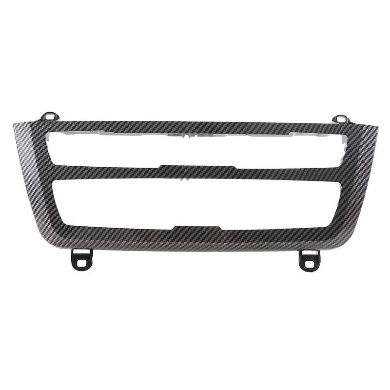 Car Center Air Conditioning Panel AC Instrument Panel Trim Cover for 3 Series 4 Series F30 F35,Carbo