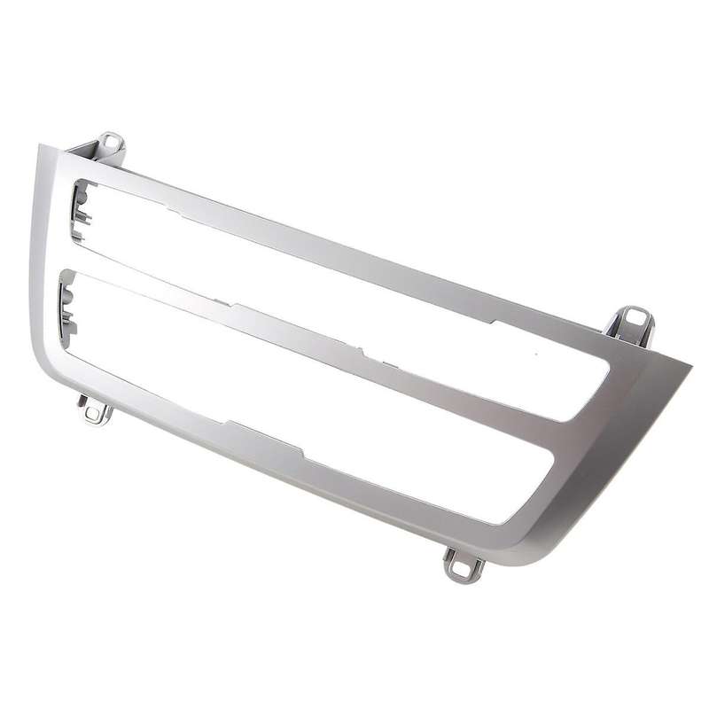 Car Center Air Conditioning Panel AC Instrument Panel Trim Cover for 3 Series 4 Series F30 F35,Silve