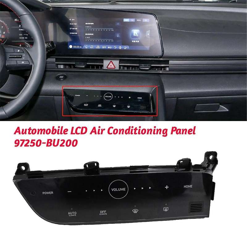 Car Center Ac Heater Controller Lcd Air Conditioning Panel 97250-bu200 for 2021-2024 97250bu200uay