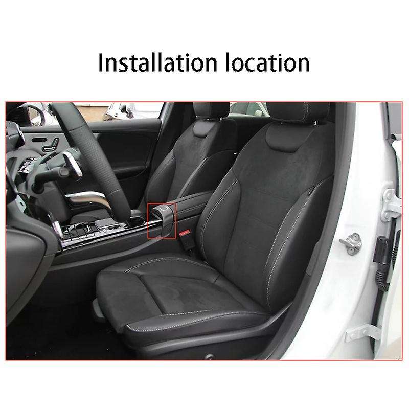 Car Center Armrest Box Switch Button Frame Sticker Trim Cover for A Class W177 2019-2020