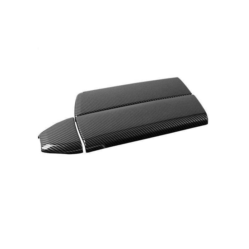 Car Center Armrest Box Panel Trim Protect Cover Sticker for Ml Abs Interior Accessories