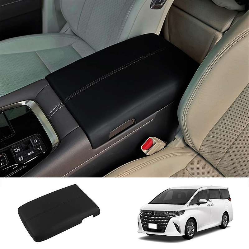 Car Center Armrest Box Covers Console Box Storage Box Trim Cover for Alphard/Vellfire 40 Series 2023