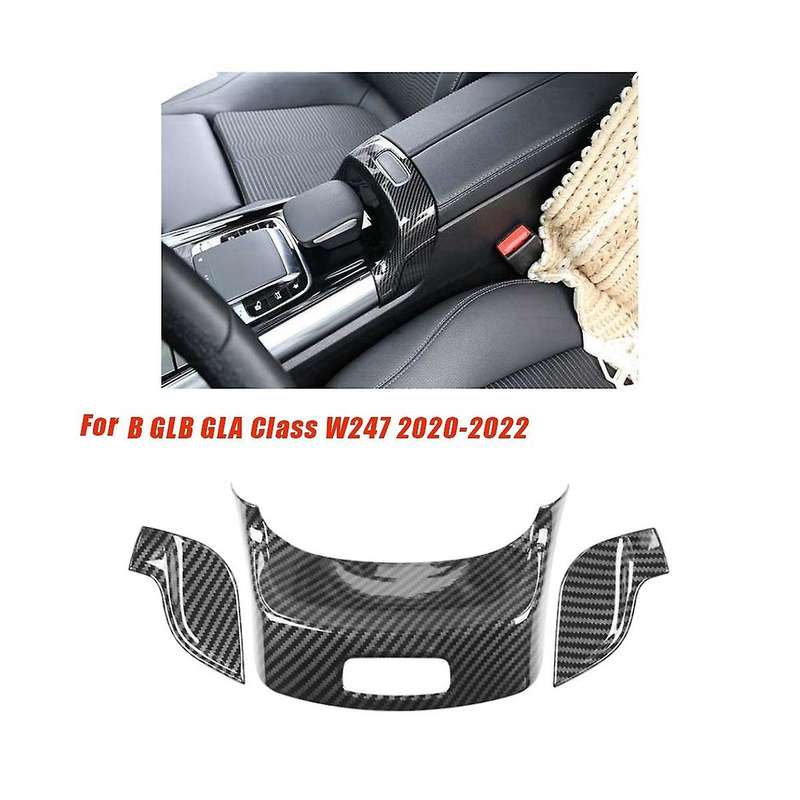 Car Center Armrest Box Switch Button Frame Trim Cover for B Gla Class W247 2020-2022 Decor Accessor