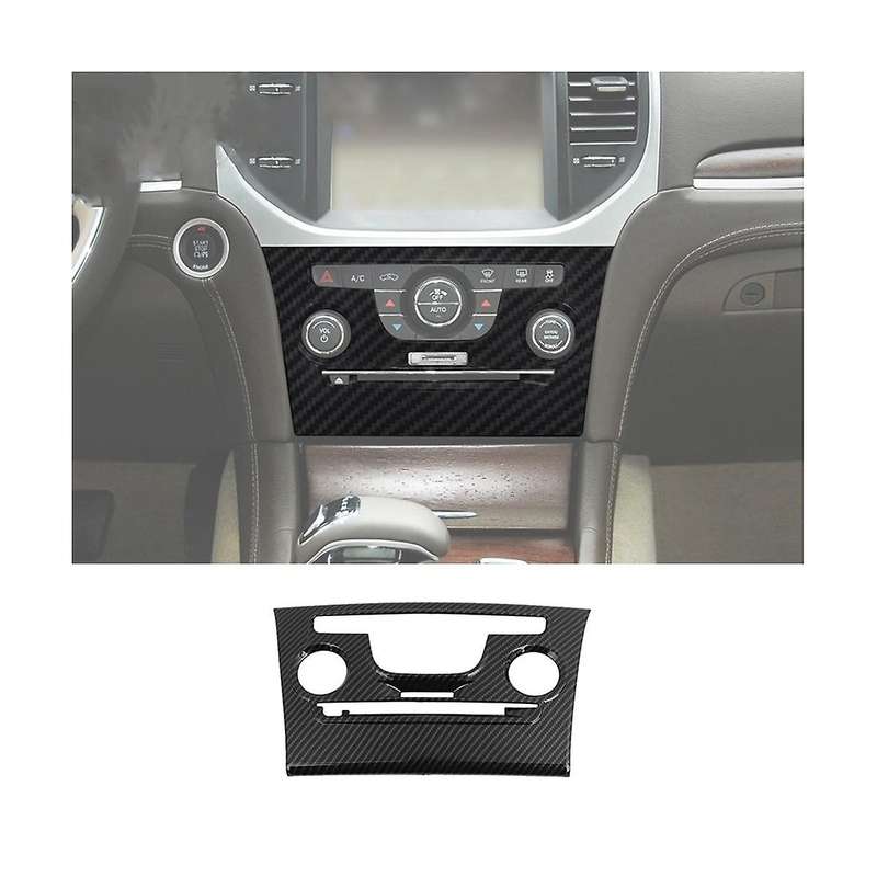Car Center Console Air Conditioning Control Panel Decoration Cover Trim for 300/300c 2010-2014 Acce