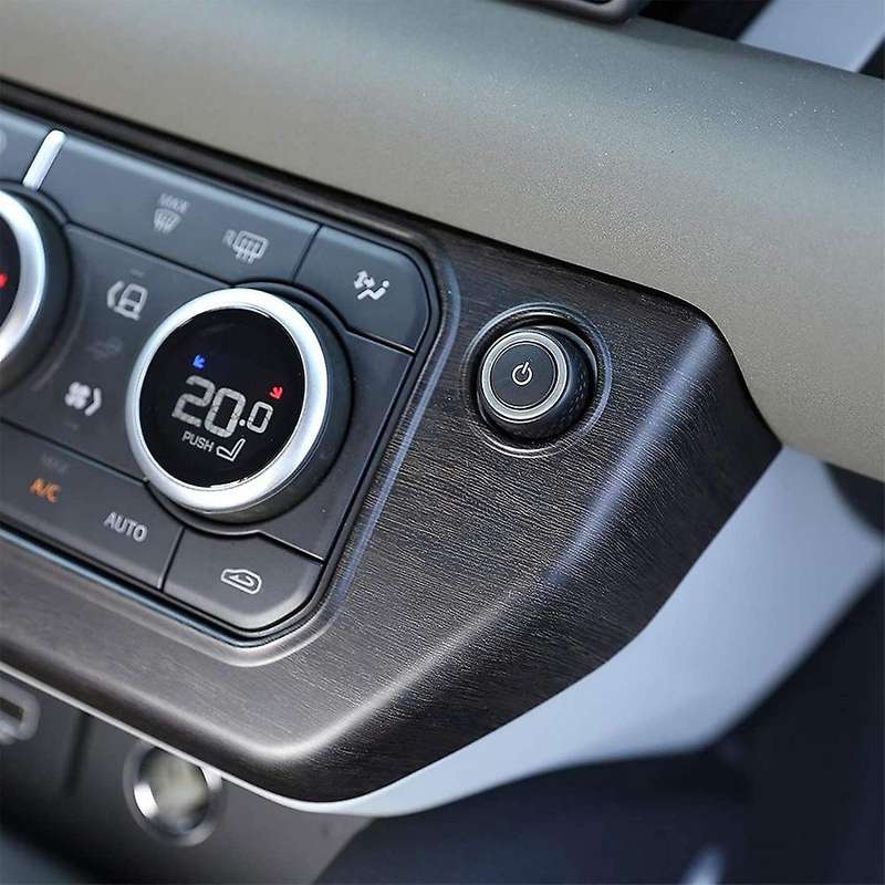 Car Center Console Air Conditioning Mode Button Frame Trim for Land 110 2020