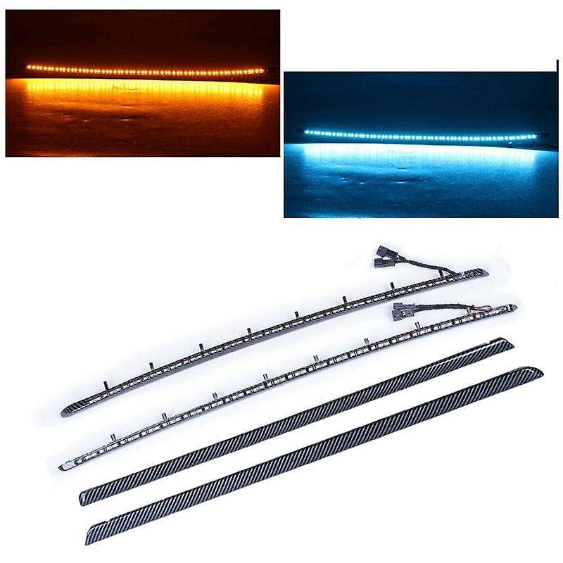 Car Center Console AC Panel LED Ambient Lighting Interior Door Ambient Strip for  3 4 Series F30 F31