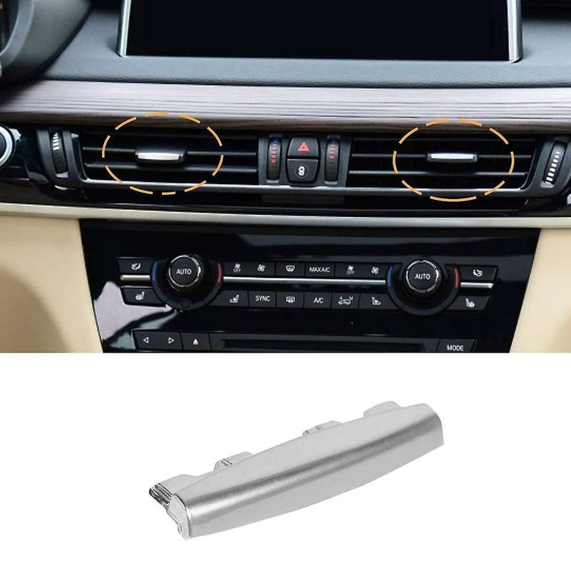 Car Center Console Air Conditioning Vent Outlet Clip Tab Trim Front Row AC Vent Clip for X5 X6 F15 F