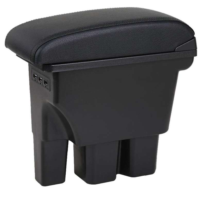 Car Center Console Armrest Box Storage Box with USB Port for Jimny Armrest Jimny 2017 2018 2019 2020