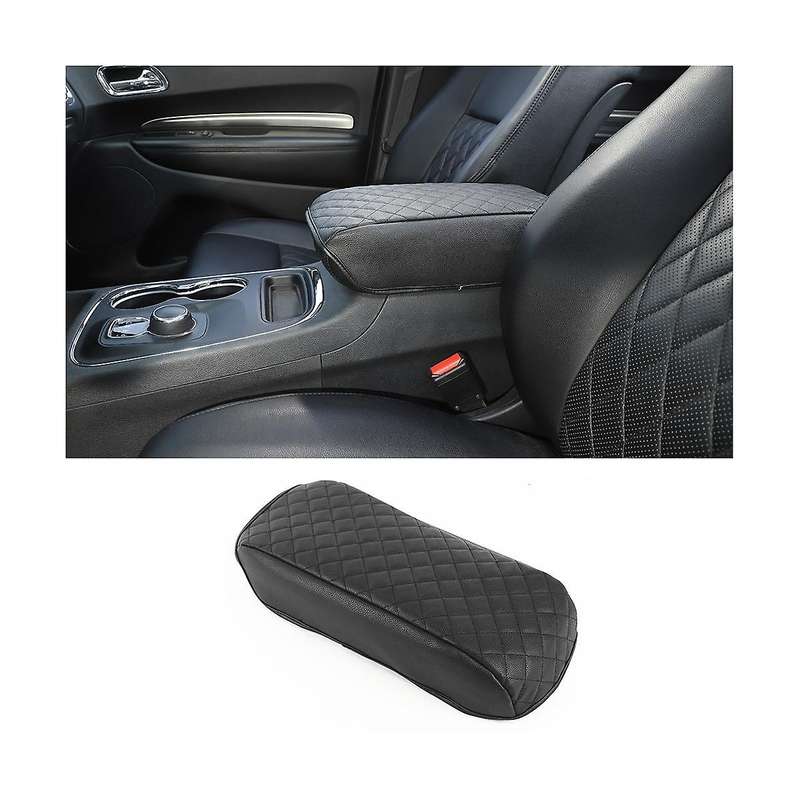 Car Center Console Armrest Cover for 2011-2020 Accessories Arm Rest Box Pad Console Lid Protection