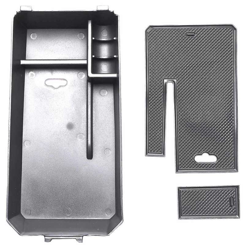 Car Center Console Armrest Box Storage Box Container Tray Organizer Accessories for Mercedes C Glc