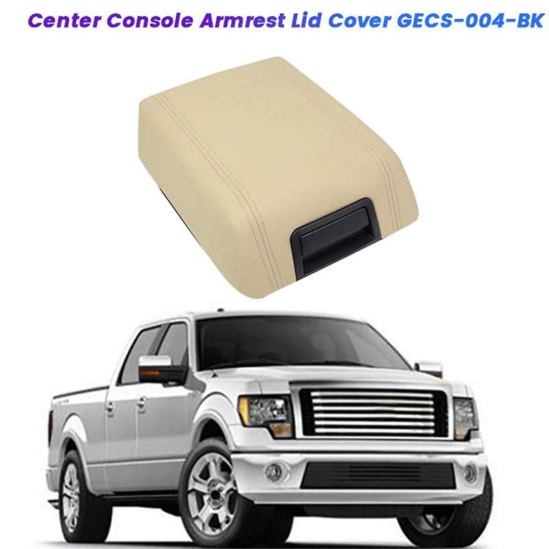 Car Center Console Armrest Lid Cover GECS-004- for Mark 2004-2008 Arm Rest Latch Box Pad B