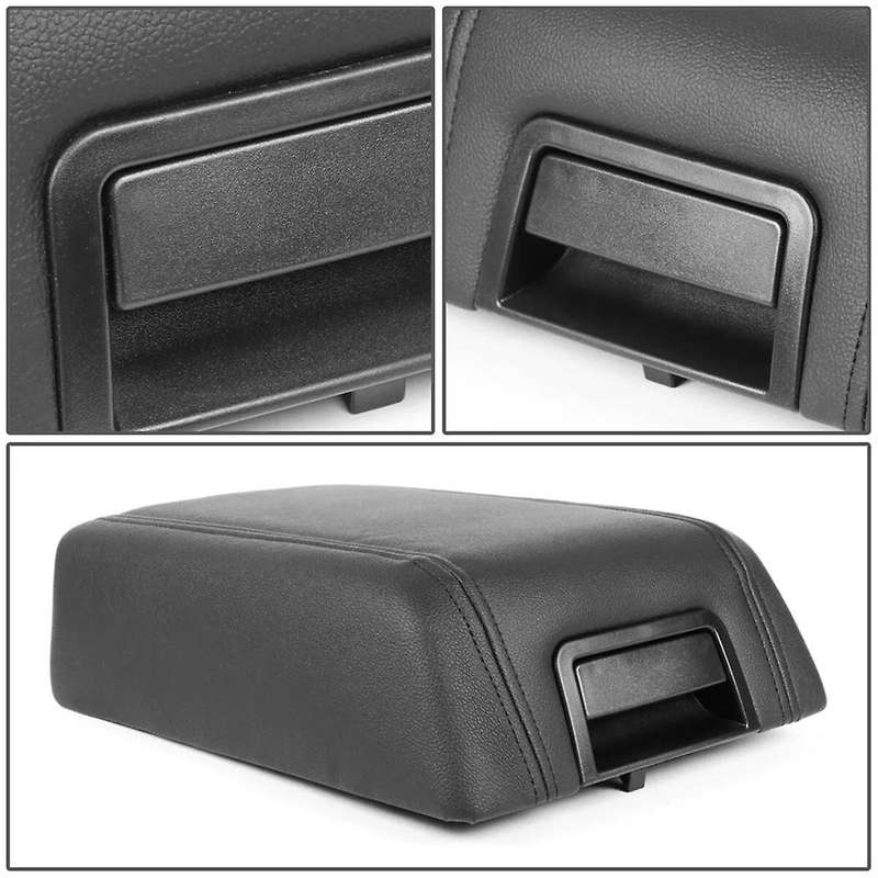 Car Center Console Armrest Lid Cover GECS-004- for Mark 2004-2008 Arm Rest Latch Box Pad B