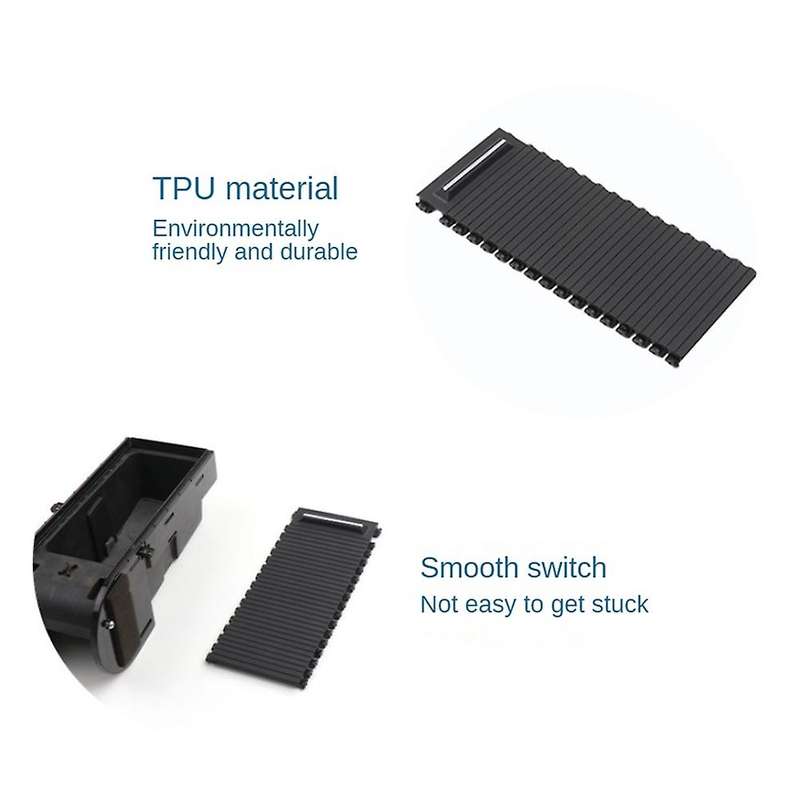 Car Center Console Armrest Storage Box Sliding Shutters Cup Holder Roller Blind Cover for 2011-2015