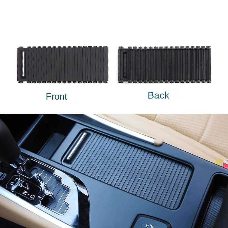 Car Center Console Armrest Storage Box Sliding Shutters Cup Holder Roller Blind Cover for 2011-2015
