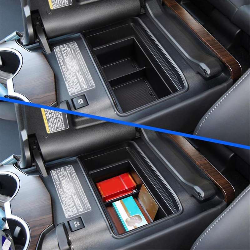 Car Center Console Armrest Storage Box for Land Cruiser Lc300 2022 Central Storage Organizer Contain